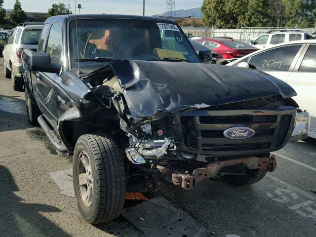 1FTYR14E57PA49054 - 2007 FORD RANGER SUP BLACK photo 1