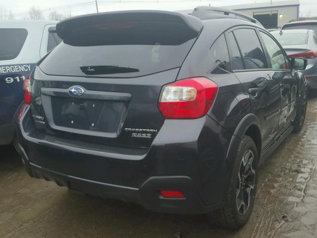 JF2GPANC8HH281031 - 2017 SUBARU CROSSTREK CHARCOAL photo 4