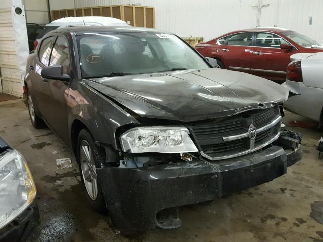 1B3LC56R98N286485 - 2008 DODGE AVENGER SX BLACK photo 1