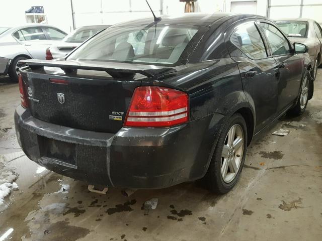 1B3LC56R98N286485 - 2008 DODGE AVENGER SX BLACK photo 4