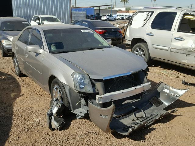 1G6DM577140106357 - 2004 CADILLAC CTS SILVER photo 1