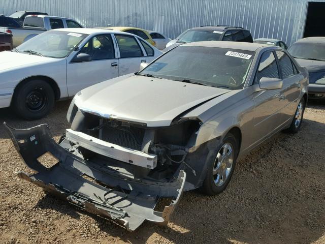 1G6DM577140106357 - 2004 CADILLAC CTS SILVER photo 2