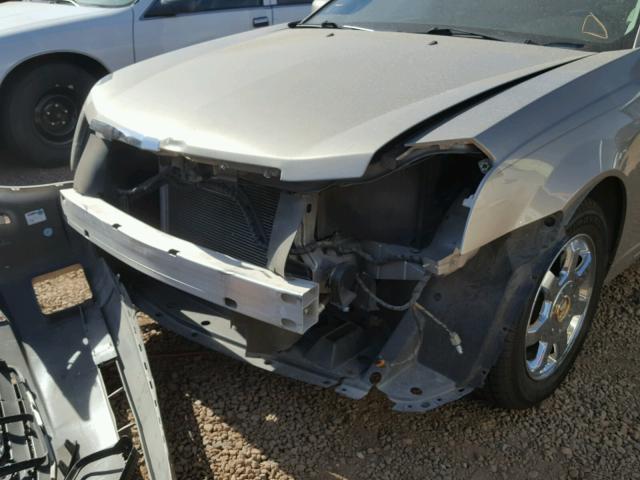 1G6DM577140106357 - 2004 CADILLAC CTS SILVER photo 9