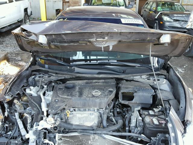 1N4AL3AP9FN897846 - 2015 NISSAN ALTIMA 2.5 BROWN photo 7