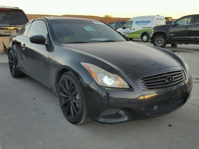 JNKCV64E58M113694 - 2008 INFINITI G37 BASE BLACK photo 1