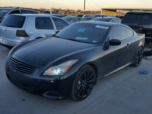 JNKCV64E58M113694 - 2008 INFINITI G37 BASE BLACK photo 2