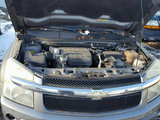 2CNDL23F456186463 - 2005 CHEVROLET EQUINOX LS GRAY photo 7