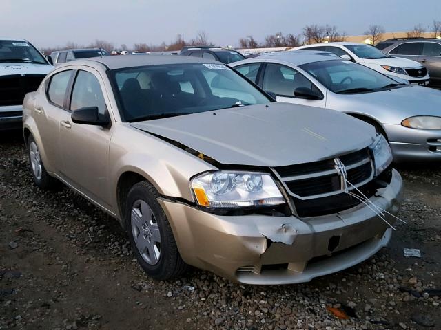 1B3CC4FBXAN115411 - 2010 DODGE AVENGER SX SILVER photo 1