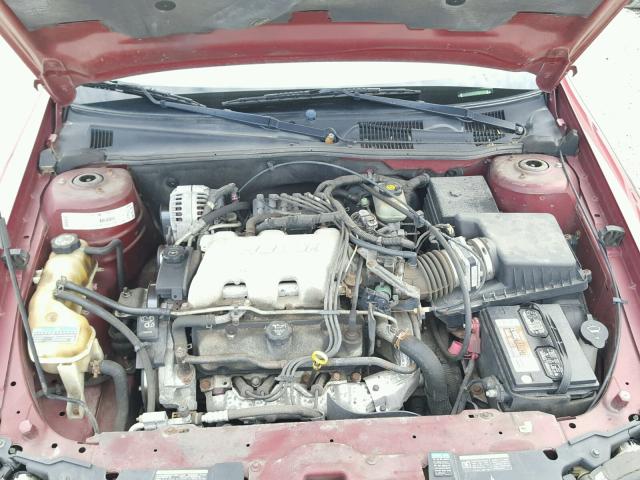 1G1ND52J83M504752 - 2003 CHEVROLET MALIBU RED photo 7