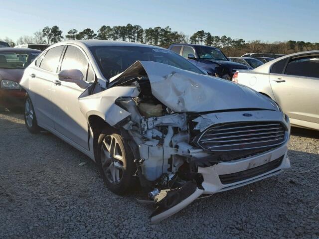 3FA6P0HR0DR268549 - 2013 FORD FUSION SE WHITE photo 1