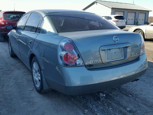 1N4AL11E15C156944 - 2005 NISSAN ALTIMA S GREEN photo 3