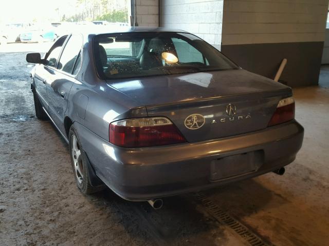 19UUA56772A010135 - 2002 ACURA 3.2TL GRAY photo 3