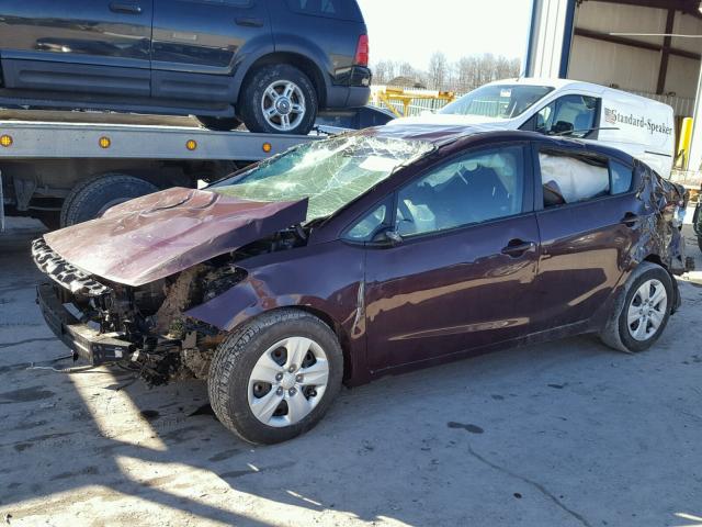 3KPFK4A71HE078815 - 2017 KIA FORTE LX PURPLE photo 9