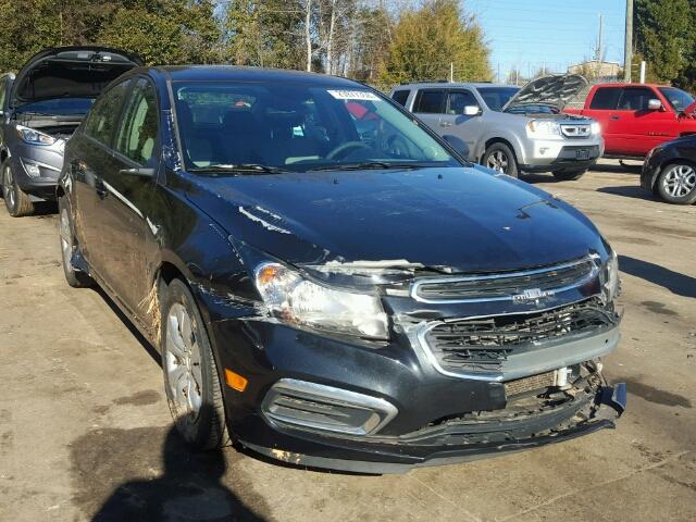 1G1PA5SH5F7151212 - 2015 CHEVROLET CRUZE LS BLACK photo 1