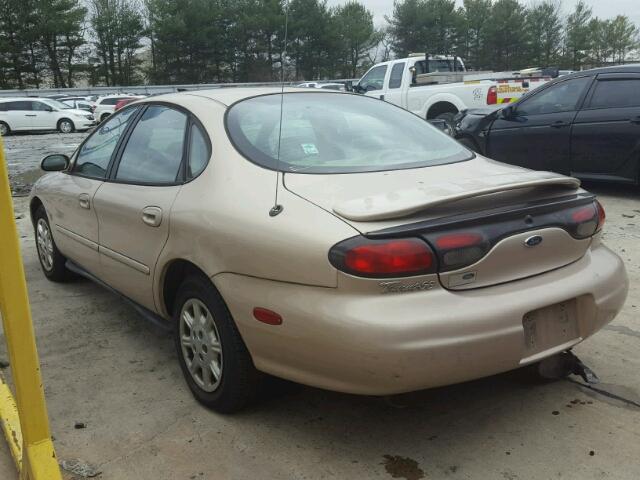 1FAFP52SXWA235760 - 1998 FORD TAURUS LX TAN photo 3