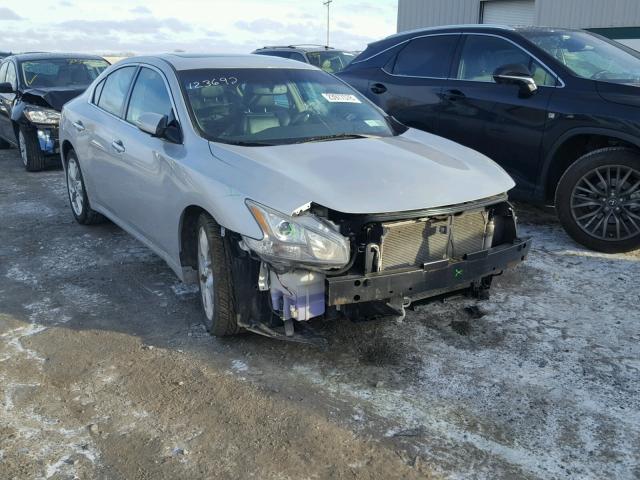 1N4AA5AP7CC800829 - 2012 NISSAN MAXIMA S SILVER photo 1