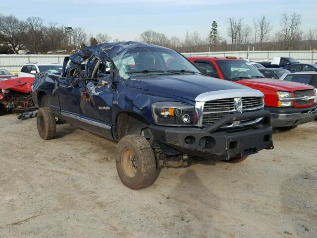 1D7HU18268J195469 - 2008 DODGE RAM 1500 S BLUE photo 1