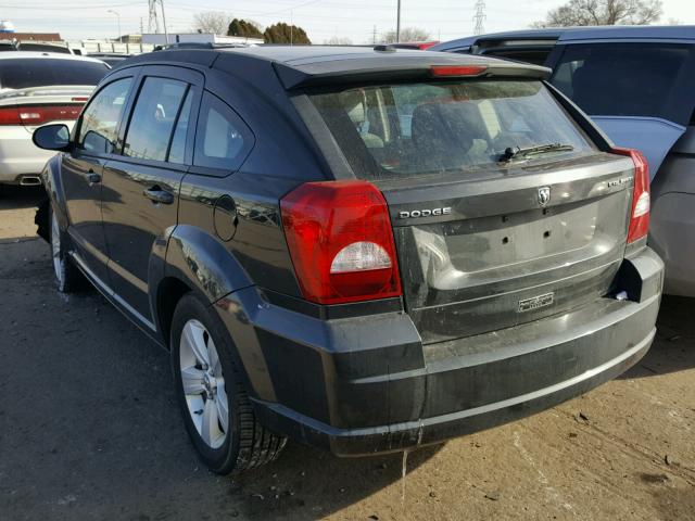 1B3CB3HA4BD116711 - 2011 DODGE CALIBER MA GRAY photo 3