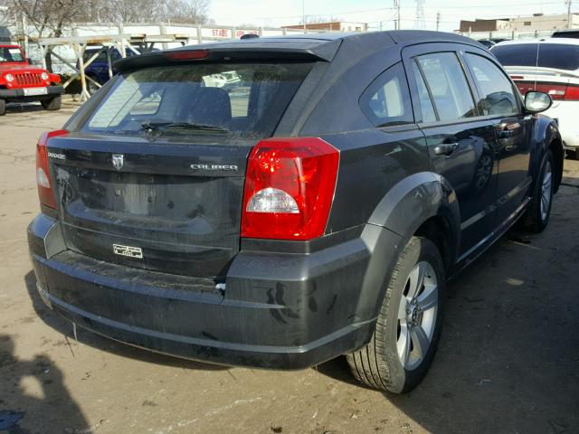 1B3CB3HA4BD116711 - 2011 DODGE CALIBER MA GRAY photo 4