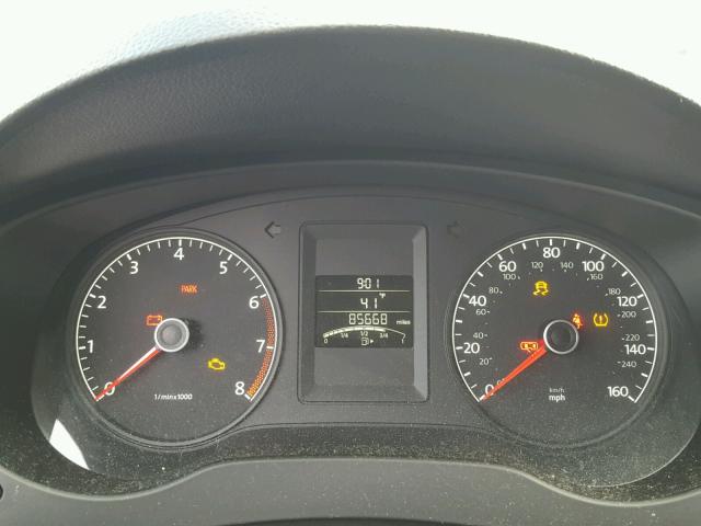 3VW1K7AJ9CM393378 - 2012 VOLKSWAGEN JETTA BASE 灰色 照片 8