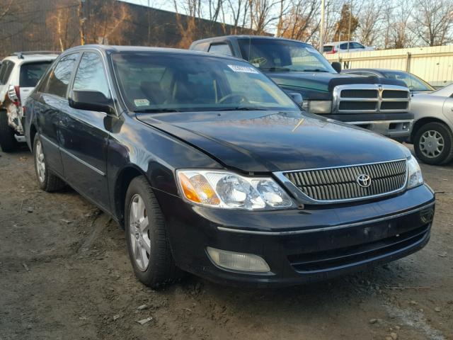 4T1BF28B62U213521 - 2002 TOYOTA AVALON XL BLACK photo 1