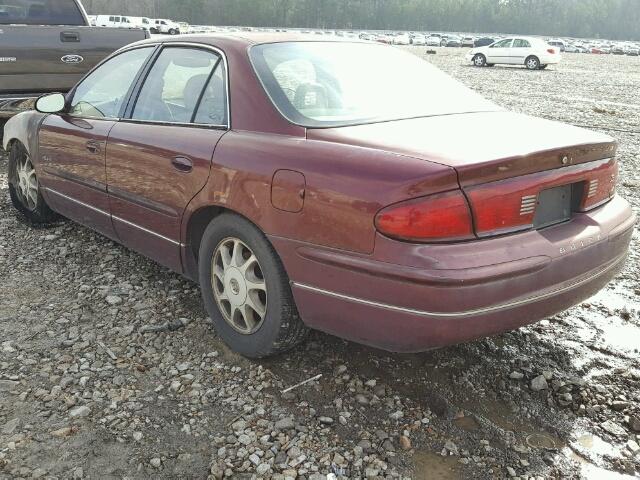 2G4WB52K5W1512281 - 1998 BUICK REGAL LS MAROON photo 3