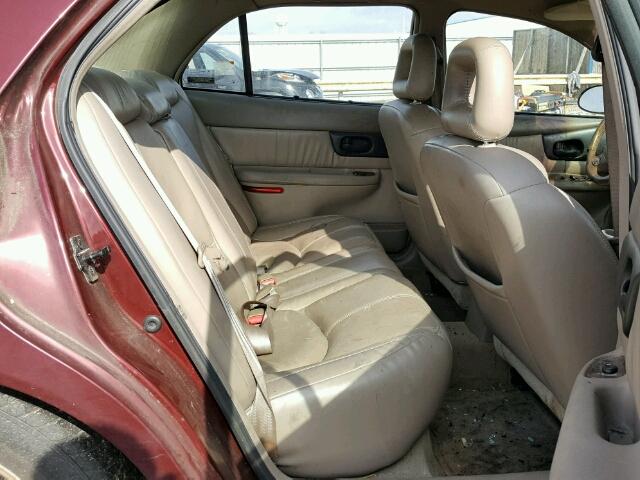 2G4WB52K5W1512281 - 1998 BUICK REGAL LS MAROON photo 6