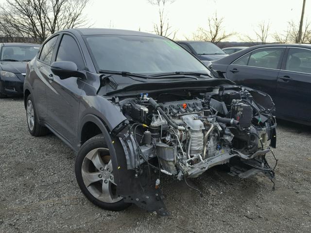 3CZRU6H58GM744641 - 2016 HONDA HR-V EX GRAY photo 1