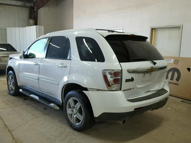 2CNDL53FX96224155 - 2009 CHEVROLET EQUINOX LT WHITE photo 3