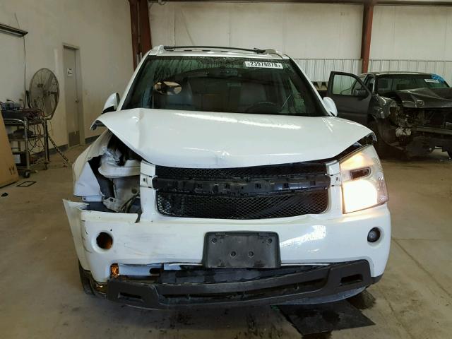 2CNDL53FX96224155 - 2009 CHEVROLET EQUINOX LT WHITE photo 7