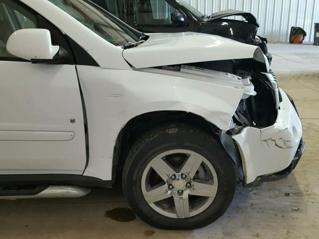 2CNDL53FX96224155 - 2009 CHEVROLET EQUINOX LT WHITE photo 9