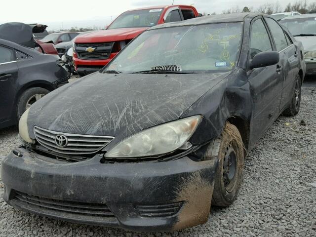 4T1BE32K76U722430 - 2006 TOYOTA CAMRY LE BLACK photo 2