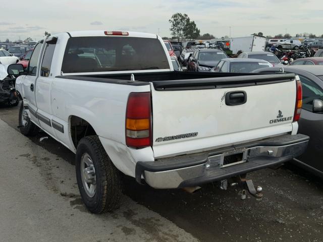 1GCFC29U4YZ109135 - 2000 CHEVROLET SILVERADO WHITE photo 3