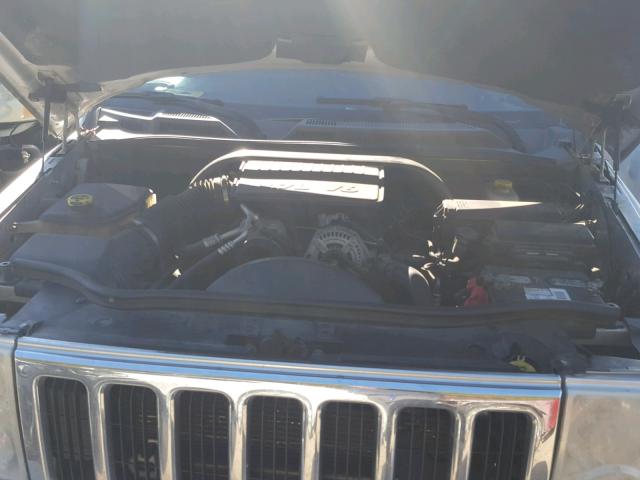 1J8HG48K67C512553 - 2007 JEEP COMMANDER SILVER photo 7