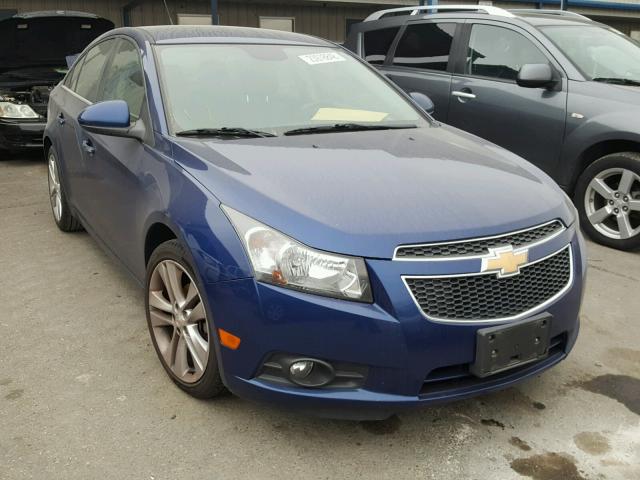 1G1PG5SB9D7301765 - 2013 CHEVROLET CRUZE LTZ BLUE photo 1