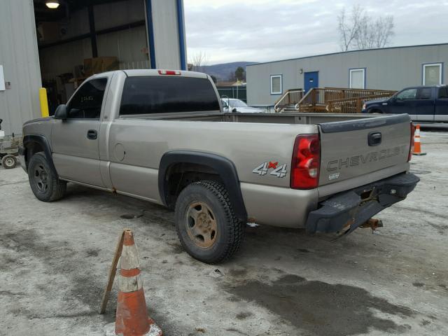 1GCEK14V93E276888 - 2003 CHEVROLET SILVERADO TAN photo 3