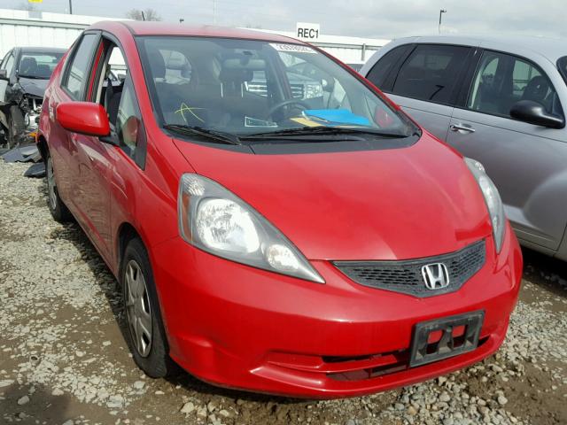 JHMGE8H38DC033957 - 2013 HONDA FIT RED photo 1