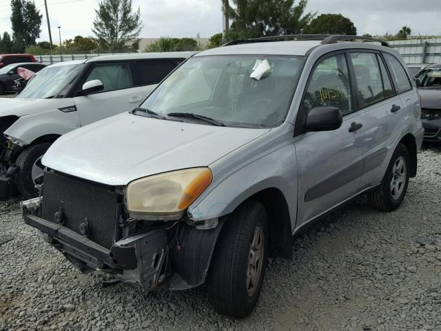 JTEGH20V826005649 - 2002 TOYOTA RAV4 SILVER photo 2