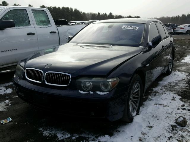 WBAGL63574DP73639 - 2004 BMW 745 I BLACK photo 2