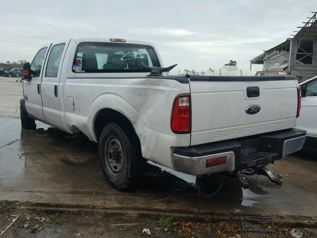 1FT7W2ATXFEB68581 - 2015 FORD F250 SUPER WHITE photo 3