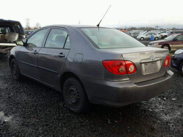 1NXBR32E08Z998417 - 2008 TOYOTA COROLLA CE GRAY photo 3