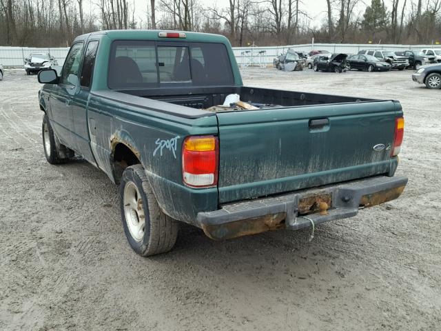 1FTYR14V0XTA57585 - 1999 FORD RANGER SUP GREEN photo 3