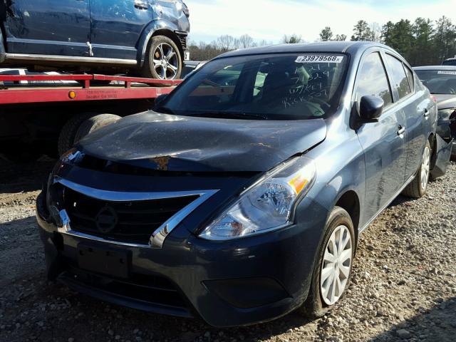 3N1CN7AP8GL843155 - 2016 NISSAN VERSA S BLACK photo 2