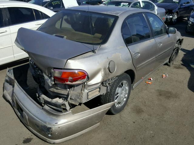 1G1ND52MXWY109091 - 1998 CHEVROLET MALIBU BEIGE photo 4