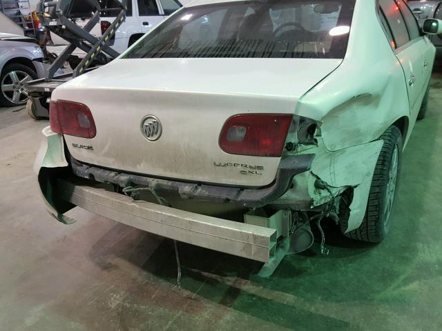 1G4HD57237U151537 - 2007 BUICK LUCERNE CX WHITE photo 9