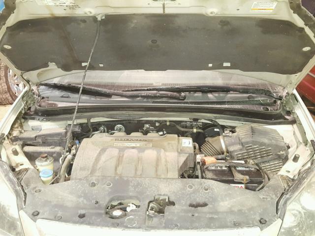 5FNRL38427B457556 - 2007 HONDA ODYSSEY EX SILVER photo 7