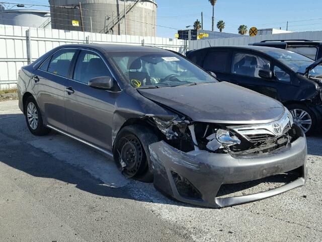 4T4BF1FK7CR241767 - 2012 TOYOTA CAMRY BASE GRAY photo 1