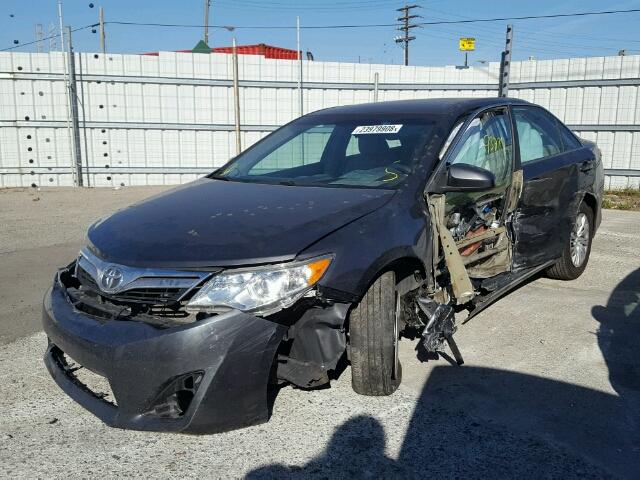 4T4BF1FK7CR241767 - 2012 TOYOTA CAMRY BASE GRAY photo 2