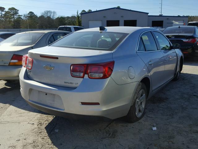 1G11B5SL0FF353095 - 2015 CHEVROLET MALIBU LS ვერცხლისფერი ფოტო 4