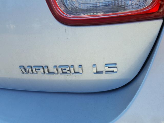 1G11B5SL0FF353095 - 2015 CHEVROLET MALIBU LS ვერცხლისფერი ფოტო 9